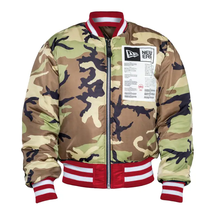 Blouson Aviateur MLB ALPHA St. Louis Cardinals ROUGE/CAMO