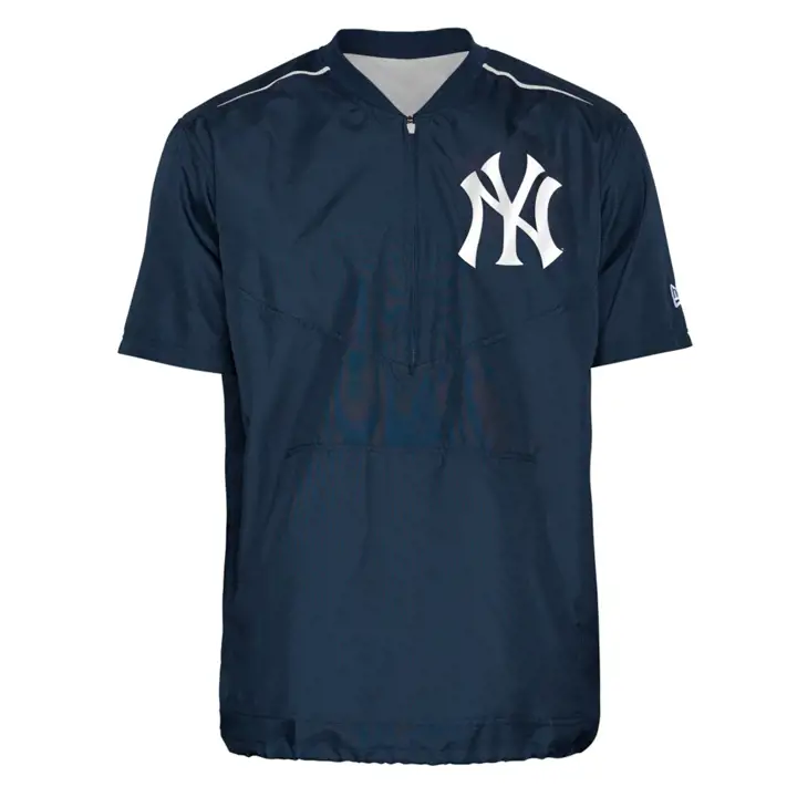 New York Yankees MLB Veste d'entraînement S/S MARINE