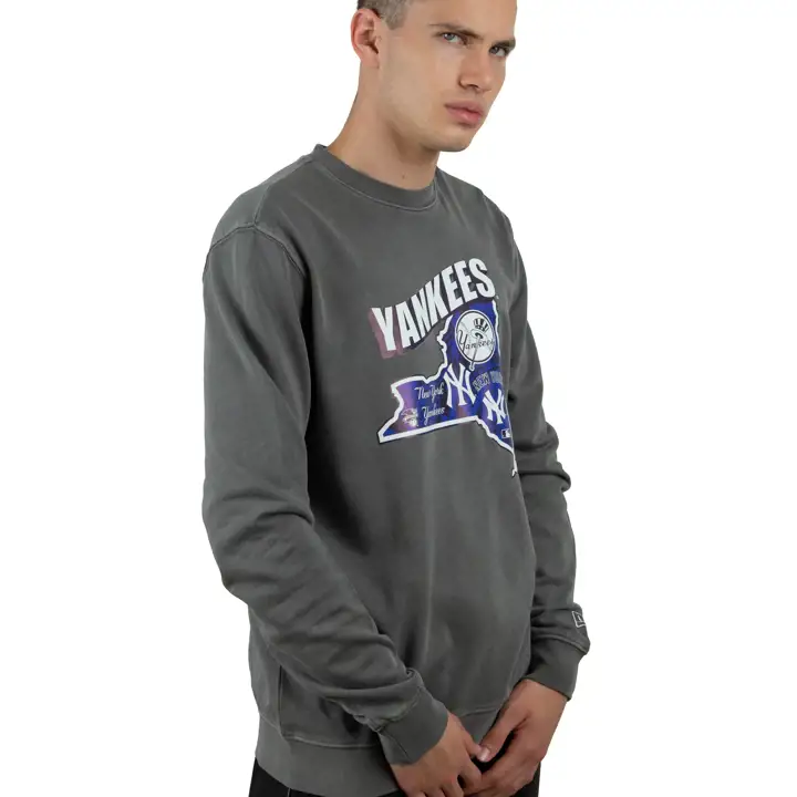 Polaire Ras du Cou New York Yankees MLB NE Coop Logo Fill CHARCOAL