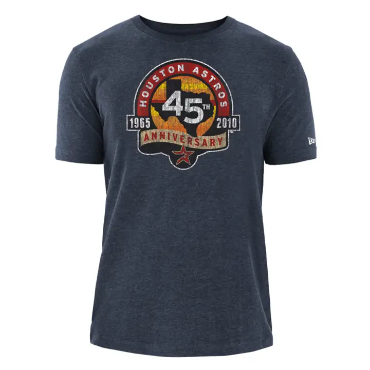 T-shirt chiné Houston Astros MLB NE Coop Patch NAVY