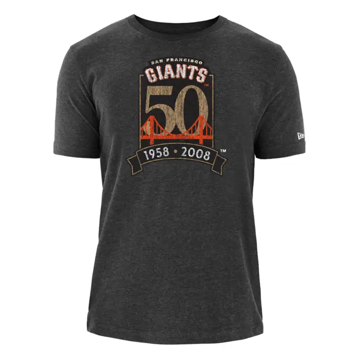 T-shirt San Francisco Giants MLB NE Coop Patch Blend noir