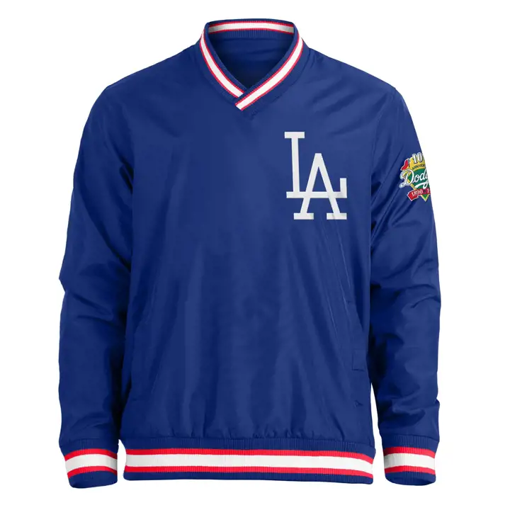 Los Angeles Dodgers MLB NE Blason en sergé col en V pull RBL
