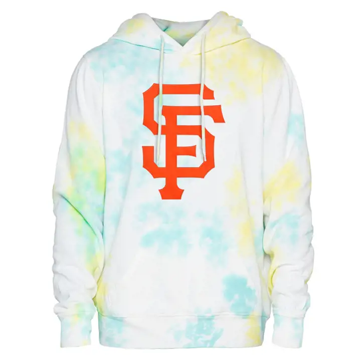 San Francisco Giants MLB NE Sweat à Capuche Tie-Dye BLA/AST