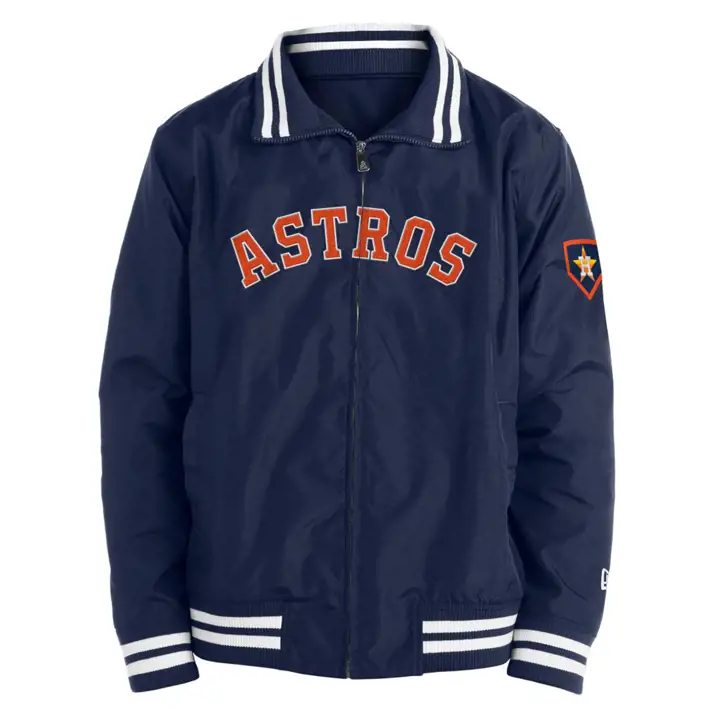Veste de survêtement Houston Astros MLB NE Home Plate MARINE