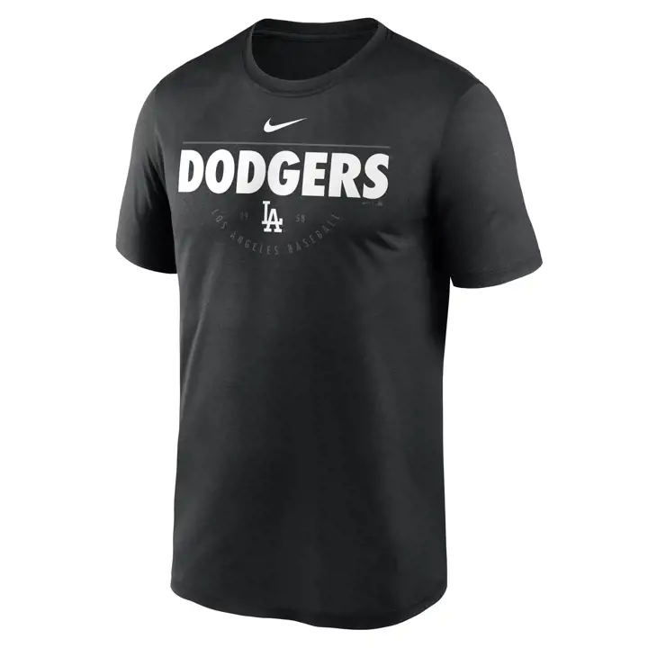 T-shirt Nike B-Dub Legend des Dodgers de Los Angeles - noir