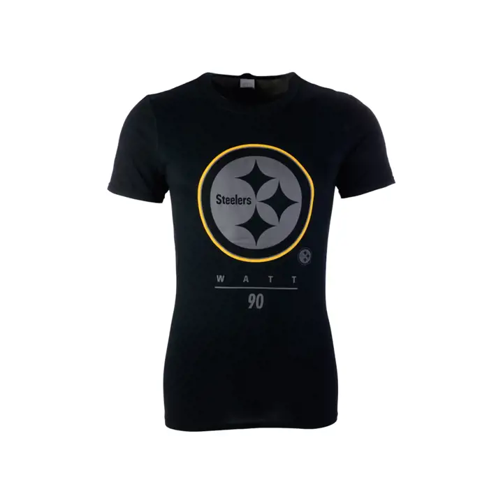 T-shirt Pittsburgh Steelers NFL Joueur célèbre TJ Watt noir