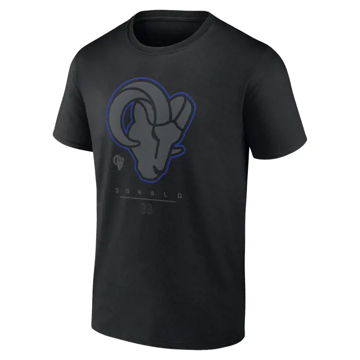 T-shirt NFL Los Angeles Rams Joueur Célèbre Aaron Donald