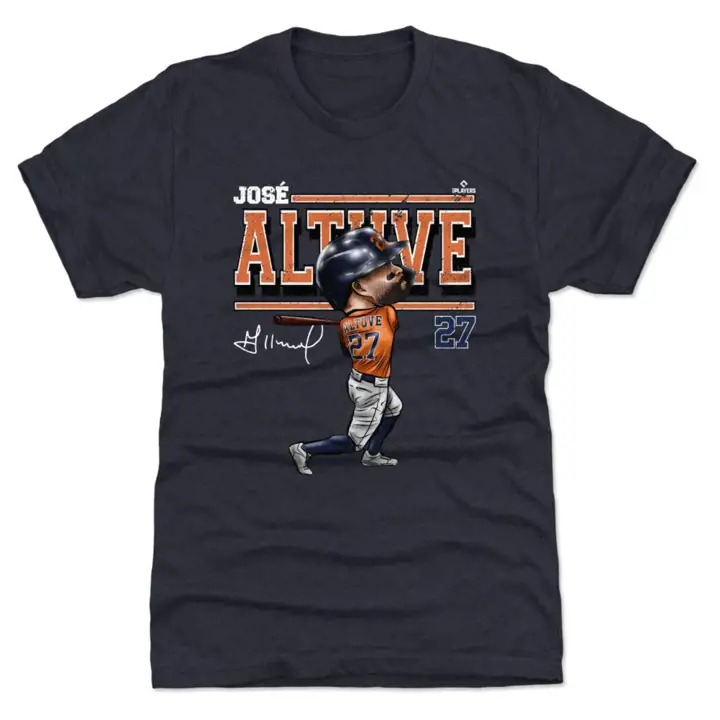 T-shirt de joueur Houston Astros MLB Premium Level - Bleu marine