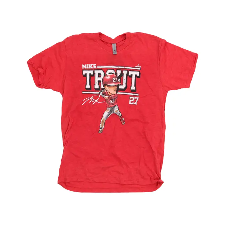 T-shirt Los Angeles Angels MLB Premium pour joueur - Rouge
