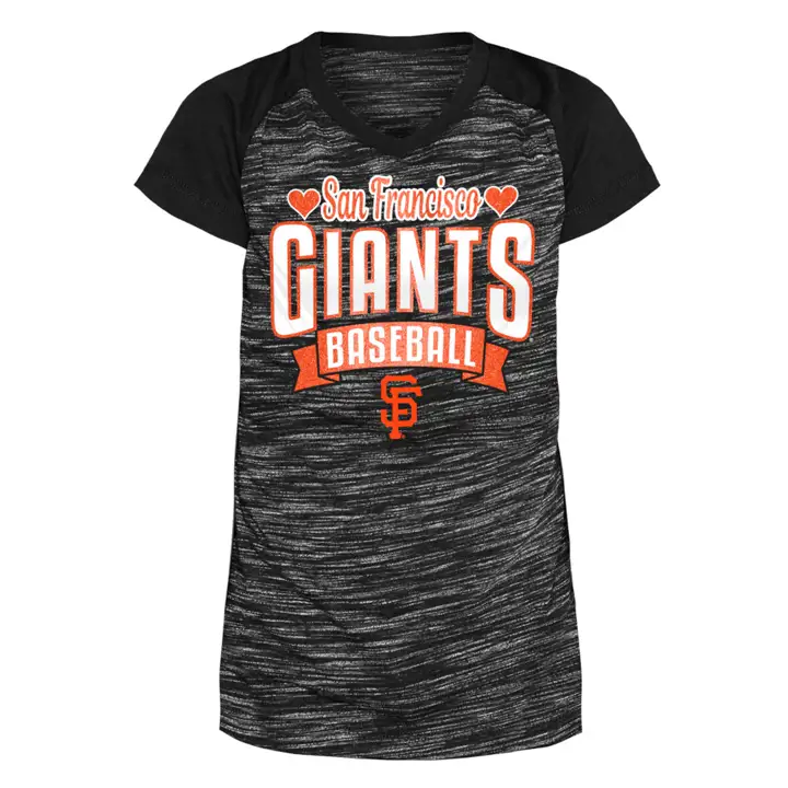 San Francisco Giants MLB Filles Reverse Space Dye 22 noir