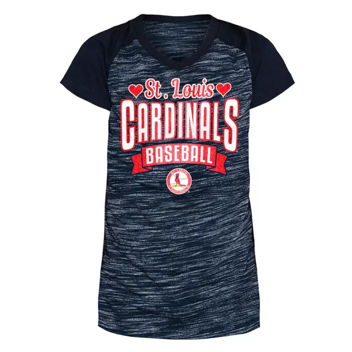 St. Louis Cardinals MLB NE Filles Reverse Space Dye 22 Rouge