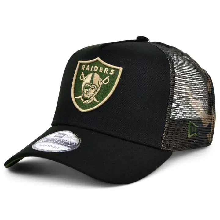 Las Vegas Raiders NFL Woodland 940AF Noir/Camo