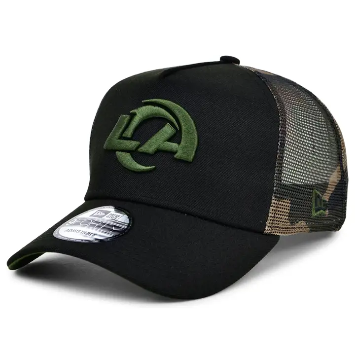 Los Angeles Rams NFL Woodland 940AF Noir/Camo