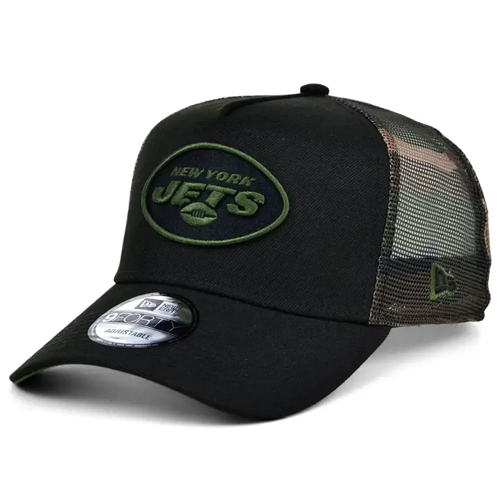 New York Jets NFL Woodland 940AF Noir/Camo