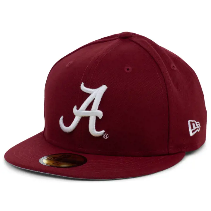 Casquette ajustée Alabama Crimson Tide NCAA Champ avec écusson latéral