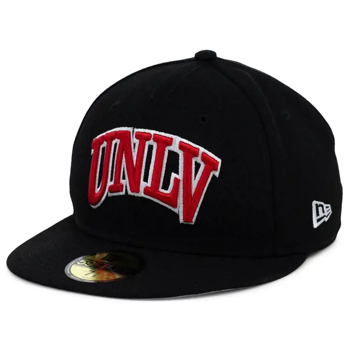 Casquette ajustée noire UNLV Runnin Rebels NCAA Champ avec écusson latéral