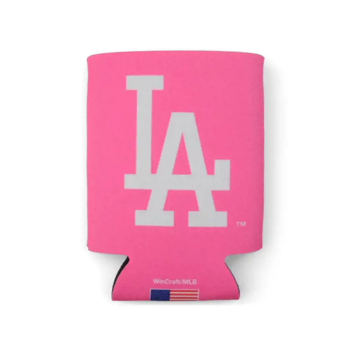 Porte-canette rose Los Angeles Dodgers
