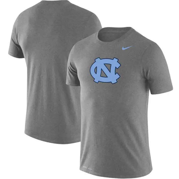 T-shirt anthracite logo légende NCAA Tar Heels de Caroline du Nord