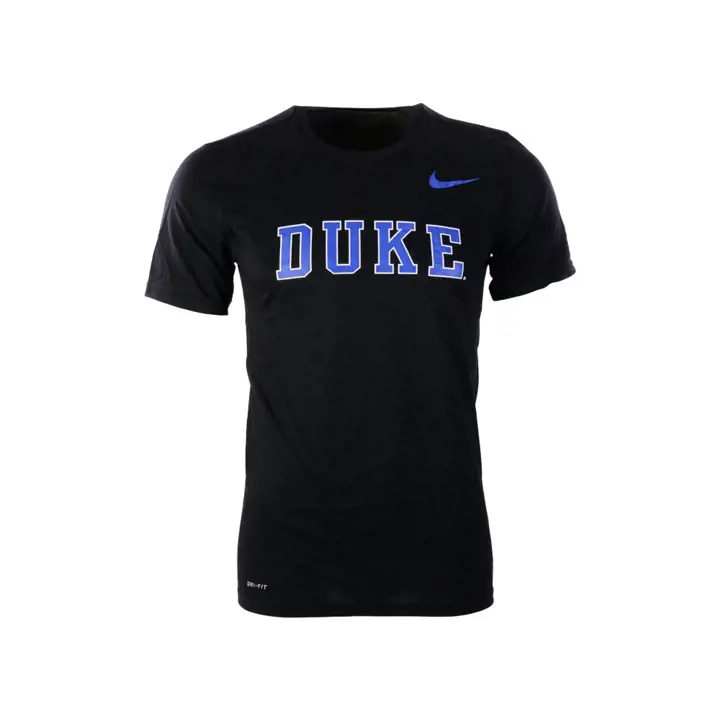 T-shirt Wordmark Duke NCAA Legend, noir