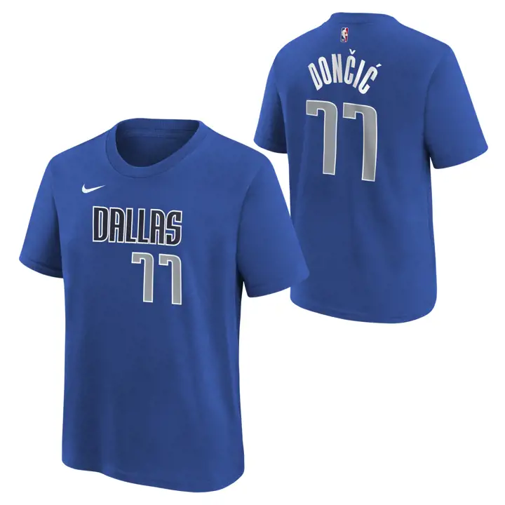 T-shirt NE Luka Doncic B, icône NBA jeunesse Dallas Mavericks