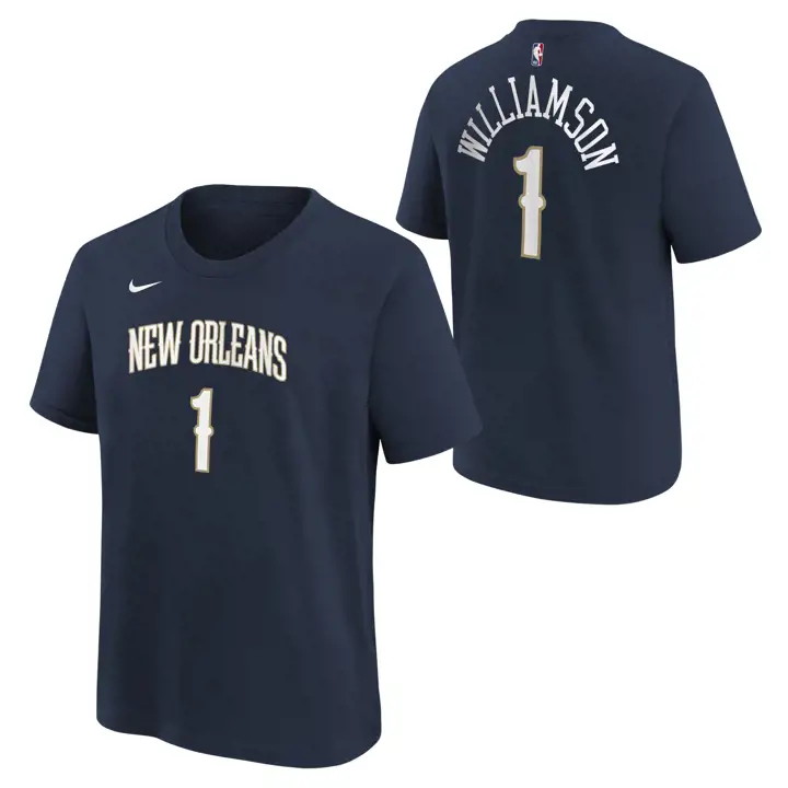 T-shirt N&N icône de la jeunesse NBA des Pélicans de la Nouvelle-Orléans NE Zion Will