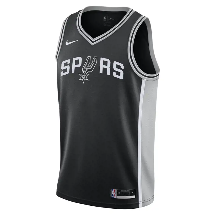 Maillot Swingman NBA CYO ICON San Antonio Spurs BLK