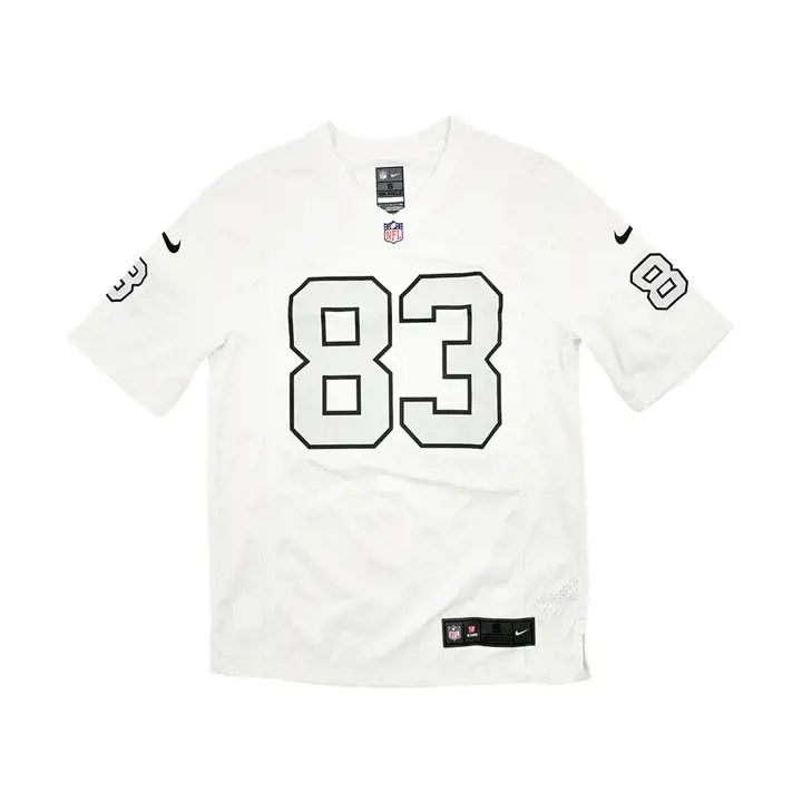 Maillot de match NFL des Raiders de Las Vegas Darren Waller b./arg.