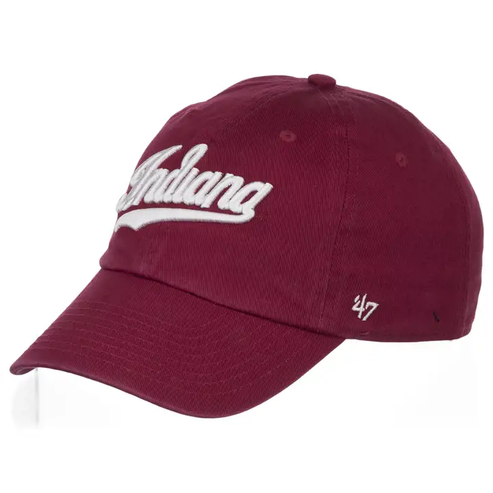 Indiana Hoosiers Script 47 Nettoyage Rouge Foncé