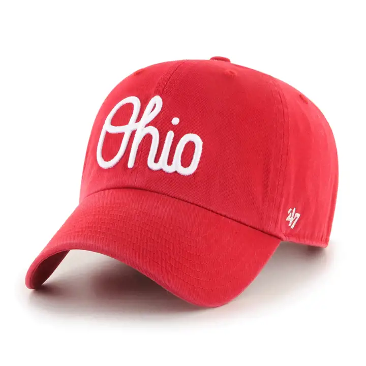 Casquette 47 Clean Up rouge Ohio State Buckeyes