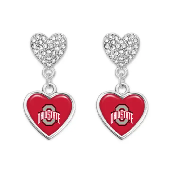 Boucles d'oreilles collection Amara Ohio State Buckeyes