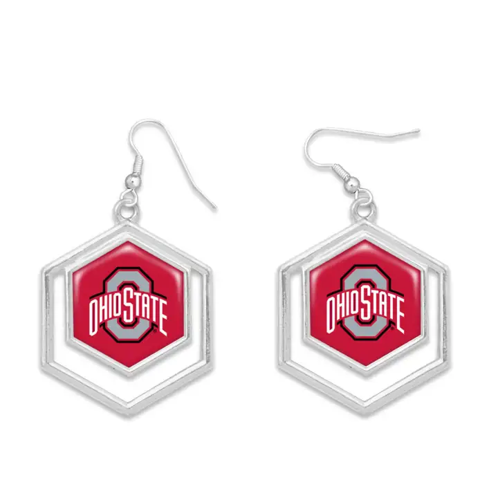 Boucles d'oreilles Ohio State Buckeyes Collection Juno ast