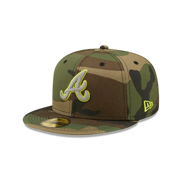 Casquette 59FIFTY REFLECTIVE MLB Atlanta Braves Woodland 1995