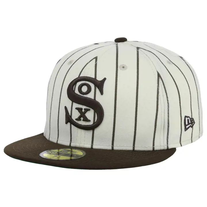 CHICAGO WHITE SOX MLB RAYURES MARRON 59FIFTY WS 1917 gry/blc