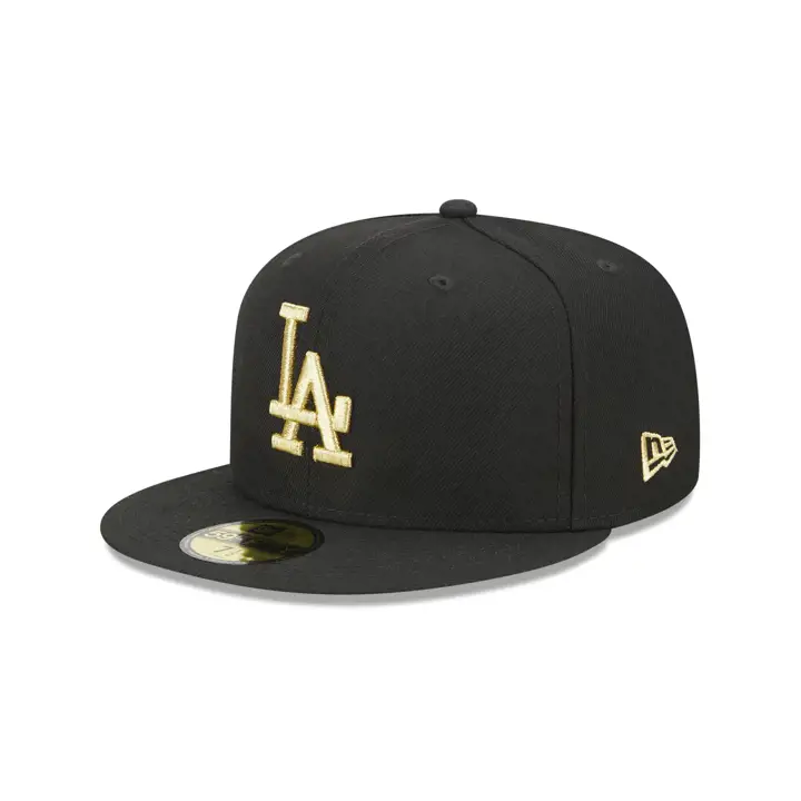LOS ANGELES DODGERS MLB MÉTALLISÉ UV 59FIFTY blk/MT GLD