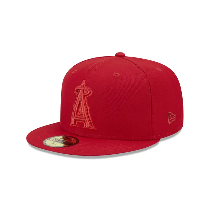 CASQUETTE ANAHEIM ANGELS MLB MÉTALLISÉE UV 59FIFTY ROUGE/MÉTALLISÉE