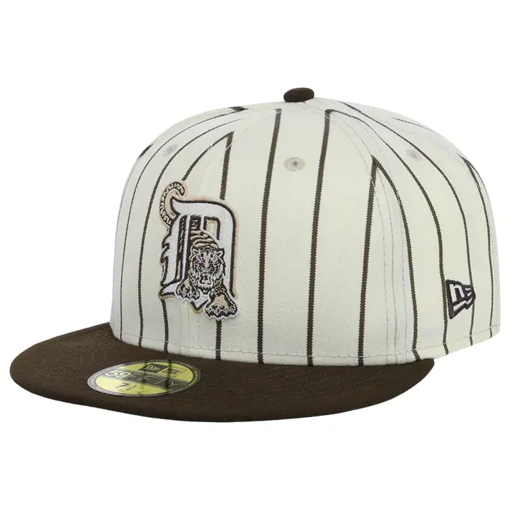 DETROIT TIGERS MLB RAYURES MARRON 59FIFTY ASG 2005 gris/noyer
