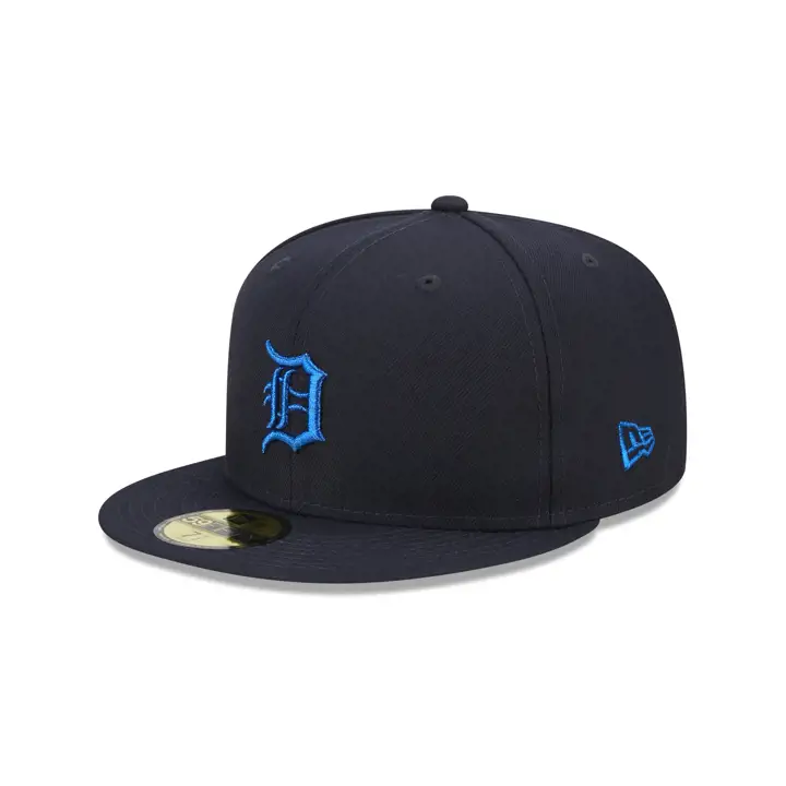 CASQUETTE 59FIFTY MLB UV MÉTALLISÉE DETROIT TIGERS BLEU MARINE/MÉTALLISÉ