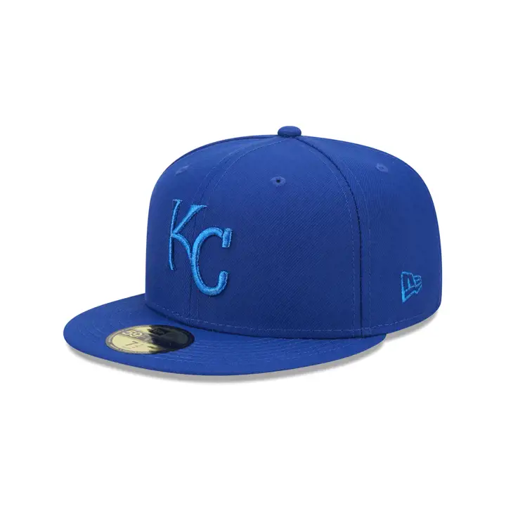 KANSAS CITY ROYALS MLB UV MÉTALLISÉ 59FIFTY BLEU/MÉTALLISÉ