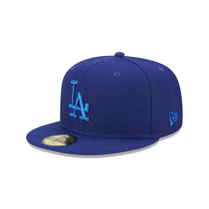 LOS ANGELES DODGERS MLB MÉTALLISÉE UV 59FIFTY BLEU/MÉTALLISÉ