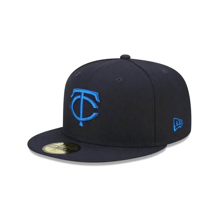 MINNESOTA TWINS MLB METALLIC UV 59FIFTY BLEU MARINE/MÉTALLISÉ