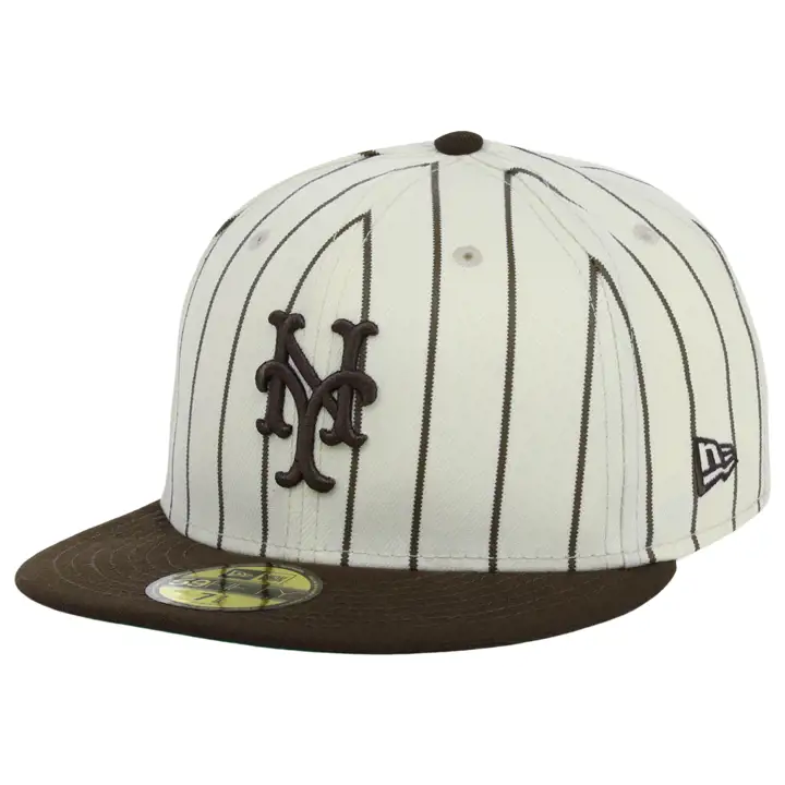 NEW YORK METS MLB RAYURES MARRON 59FIFTY WS 1969 gry/wlnt/g