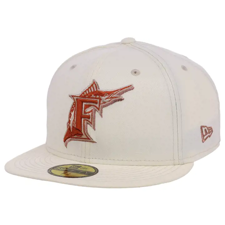 Florida Marlins MLB COLOR UV 59FIFTY COPPERHEAD 2003 WS silv
