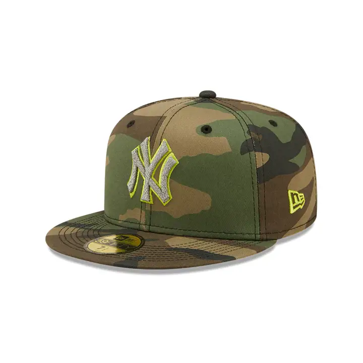 New York Yankees MLB COLOR UV 59FIFTY RÉFLÉCHISSANT 1996 Bois
