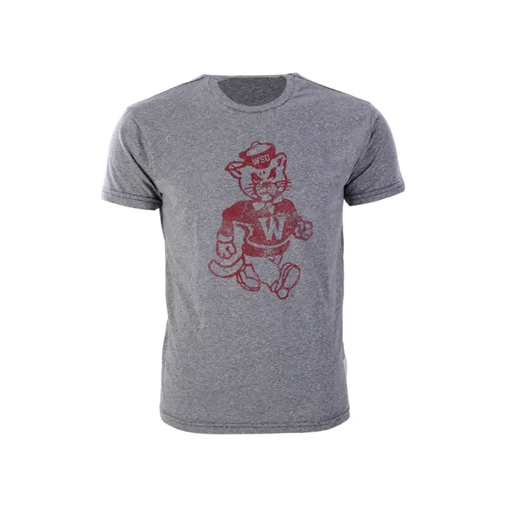 T-shirt Washington State Cougars NCAA Vault Grand Logo gris