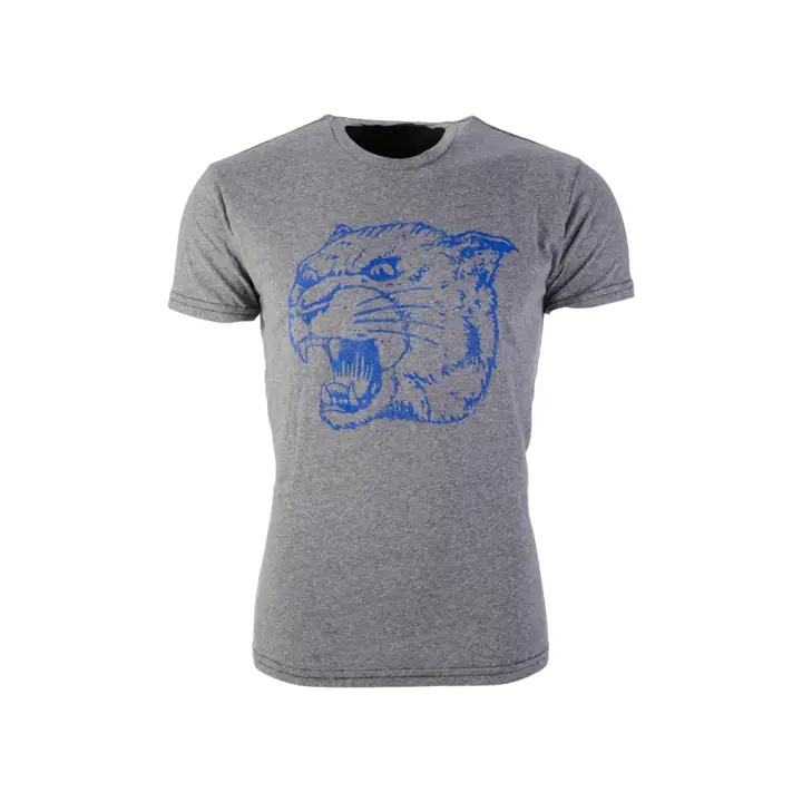 T-shirt à grand logo Pittsburgh Panthers NCAA Vault gris