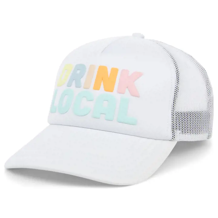 Ordinary Crowns Casquette Trucker en Mousse Pop Culture Drink Local BLA/ARC