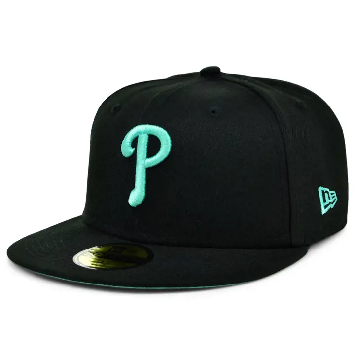 PHILADELPHIA PHILLIES MLB COLOR UV 59FIFTY BLK/MINT WS 1993