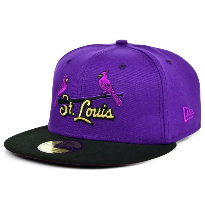 ST. LOUIS CARDINALS MLB  COLOR UV 59FIFTY COURONNE BUSCH pur/
