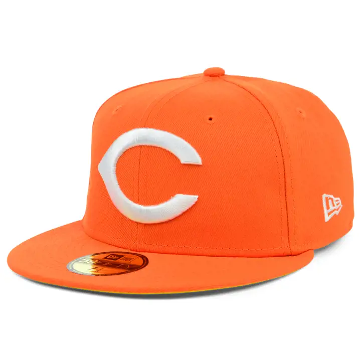 CINCINNATI REDS MLB COLOR UV 59FIFTY CANDY CORN RED MACHINE