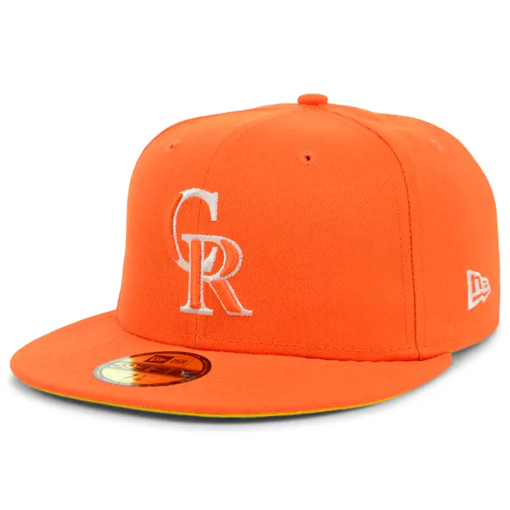 COLORADO ROCKIES MLB COLOR UV 59FIFTY CANDY CORN INN 1993 ou